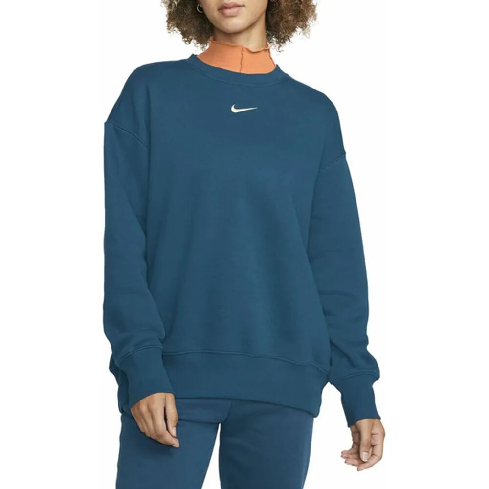 Nike Women's Phoenix Fleece Sweatshirt - Valerian Blue